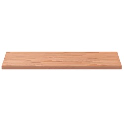Dessus de table 100x60x2,5cm rectangulaire bois massif de hêtre 530101530101