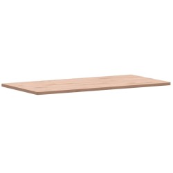 Dessus de table 100x50x1,5cm rectangulaire bois massif de hêtre 530103530103