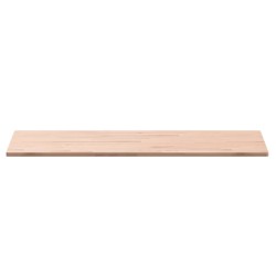 Dessus de table 100x50x1,5cm rectangulaire bois massif de hêtre 530103530103