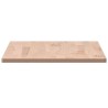 Dessus de table 100x50x1,5cm rectangulaire bois massif de hêtre 530103530103