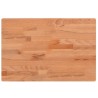 Dessus de table 60x40x4 cm rectangulaire bois massif de hêtre 530107530107