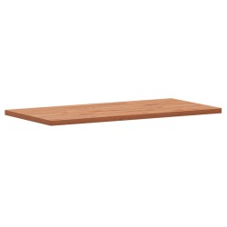 Dessus de table 100x50x2,5cm rectangulaire bois massif de hêtre 530108530108