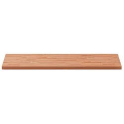 Dessus de table 100x50x2,5cm rectangulaire bois massif de hêtre 530108530108