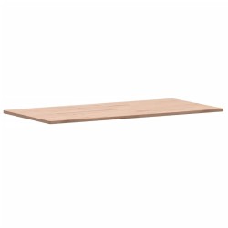 Dessus de table 80x40x1,5 cm rectangulaire bois massif de hêtre 530109530109