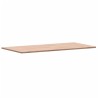 Dessus de table 80x40x1,5 cm rectangulaire bois massif de hêtre 530109530109