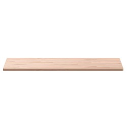 Dessus de table 80x40x1,5 cm rectangulaire bois massif de hêtre 530109530109