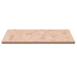 Dessus de table 80x40x1,5 cm rectangulaire bois massif de hêtre 530109530109