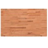 Dessus de table 100x60x4 cm rectangulaire bois massif de hêtre 530114530114