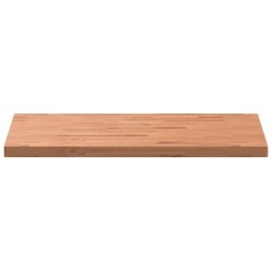 Dessus de table 100x60x4 cm rectangulaire bois massif de hêtre 530114530114