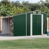 Abri de jardin vert 277x279x179 cm acier galvanisé 530121530121