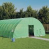 Serre avec cadre en acier vert 36 m² 6x6x2,85 m 530137530137