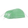 Serre avec cadre en acier vert 36 m² 6x6x2,85 m 530137530137