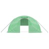 Serre avec cadre en acier vert 32 m² 8x4x2 m 530140530140
