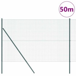 Poteau de clôture. Vert 50 x 1,5 m (maille 16 x 16 mm) 530211530211