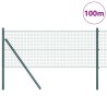 Poteau de clôture. Vert 100 x 0,6 m (maille de 25 x 25 mm) 530227530227