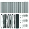 Poteau de clôture. Vert 100 x 0,6 m (maillage de 19 x 19 mm) 530231530231