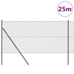 Poteau de clôture. Gris 25 x 1,2 m (maille 60 x 60 mm) 530300530300