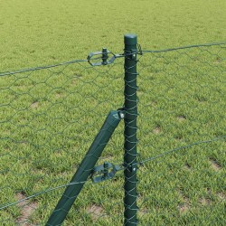 Poteau de clôture. Vert 10 x 0,6 m (maille de 36 mm) 530336530336