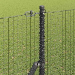 Poteau de clôture. Gris 50 x 1,4 m (maille de 25 x 25 mm) 530366530366