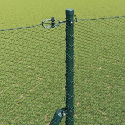 Poteau de clôture. Vert 10 x 1,5 m (maillage de 13 mm) 530370530370