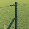 Poteau de clôture. Vert 10 x 1,4 m (maille de 36 mm) 530372530372
