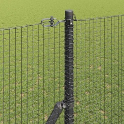 Poteau de clôture. Gris 50 x 1,4 m (mailles de 19 x 19 mm) 530377530377