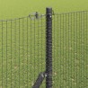 Poteau de clôture. Gris 50 x 1,4 m (mailles de 19 x 19 mm) 530377530377