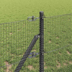 Poteau de clôture. Gris 25 x 0,4 m (maille 16 x 16 mm) 530425530425