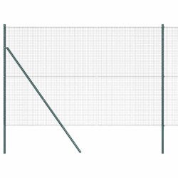 Poteau de clôture. Vert 10 x 1,6 m (maillage de 25 x 25 mm) 530442530442