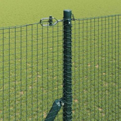Poteau de clôture. Vert 25 x 1,5 m (19 x 19 mm maillage) Acier 530476530476