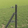 Poteau de clôture. Gris 100 x 0,8 m (mailles de 19 x 19 mm) 530496530496