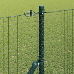 Poteau de clôture. Vert 25 x 1,5 m (maille de 25 x 25 mm) Acier 530497530497