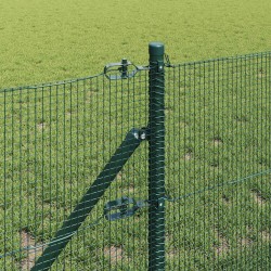 Poteau de clôture. Vert 50 x 0,8 m (maille de 12 x 12 mm) 530517530517