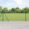 Poteau de clôture. Vert 25 x 1 m (maille 40 x 40 mm) 530553530553