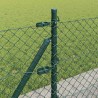 Poteau de clôture. Vert 25 x 0,6 m (maille 40 x 40 mm) 530555530555
