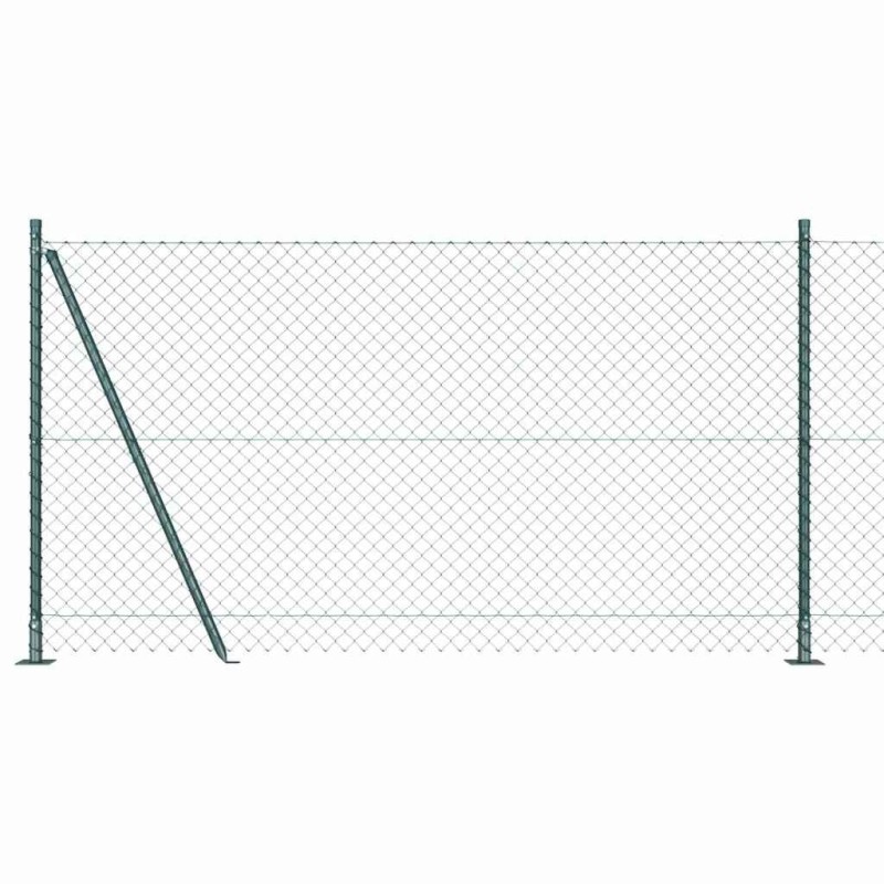 Poteau de clôture. Vert 10 x 1,2 m (mailles de 40 x 40 mm) 530558530558