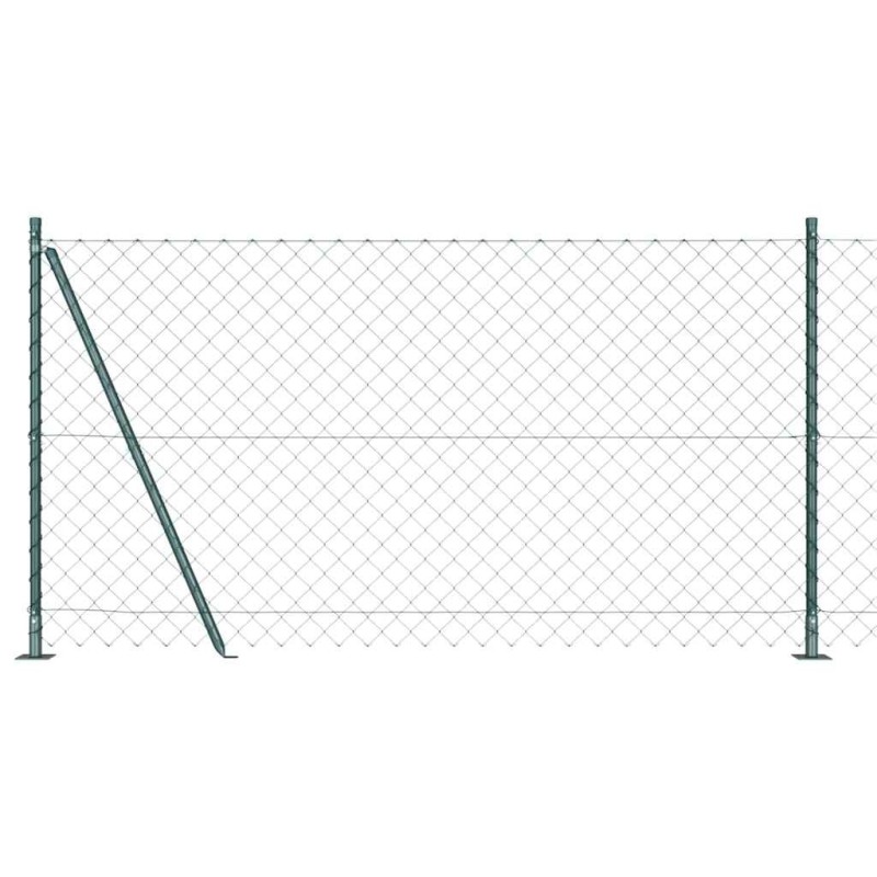 Poteau de clôture. Vert 10 x 1,2 m (maille de 60 x 60 mm) 530563530563