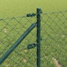 Poteau de clôture. Vert 0,8 x 25 m (maillage de 60 x 60 mm) 530579530579
