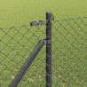 Poteau de clôture. Gris 10 x 1,4 m (maille 40 x 40 mm) 530587530587
