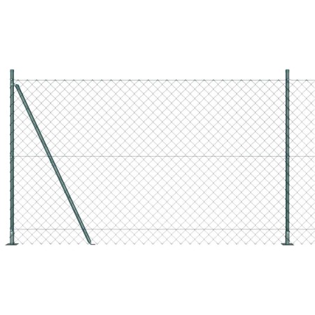 Poteau de clôture. Vert 10 x 1,5 m (mailles de 60 x 60 mm) 530618530618