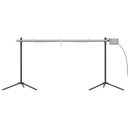Barbecue automatique et moteur acier inoxydable 150x46,5x82,5cm 530706530706