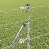 Poteau de clôture. Galvanisé 50 x 0,8 m Acier 530807530807