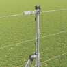 Poteau de clôture. Galvanisé 50 x 1,5 m Acier 530853530853