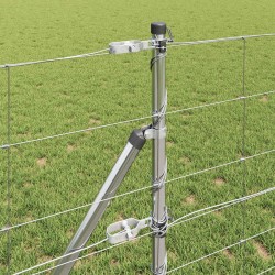 Poteau de clôture. Galvanisé 25 x 0,8 m Acier 530869530869