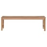 Banc de jardin 150 cm Teck solide 530901530901