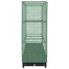 Lit surélevé avec housse de serre aspect rotin 120 x 40 x 123 cm 530919530919