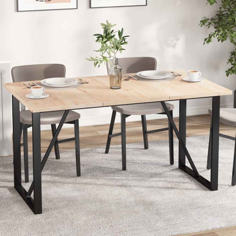 Dessus de table 3 pcs 80x47x2,5cm rectangulaire bois pin massif 530925530925
