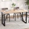 Dessus de table 3 pcs 80x47x2,5cm rectangulaire bois pin massif 530925530925