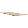 Dessus de table 3 pcs 80x47x2,5cm rectangulaire bois pin massif 530925530925