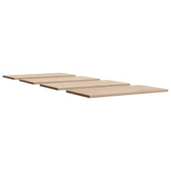 Dessus de table 4pcs 100x50x1,7cm rectangulaire bois pin massif 530929530929